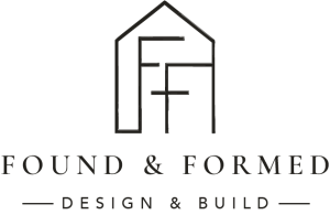 f&f woodshop black logo