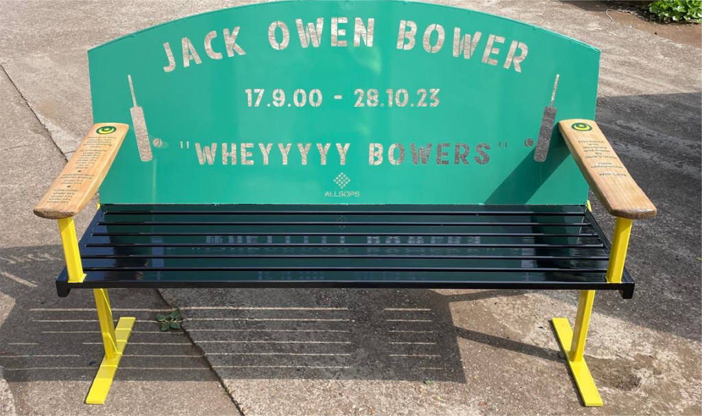 jack bench designed anf built by found & formed