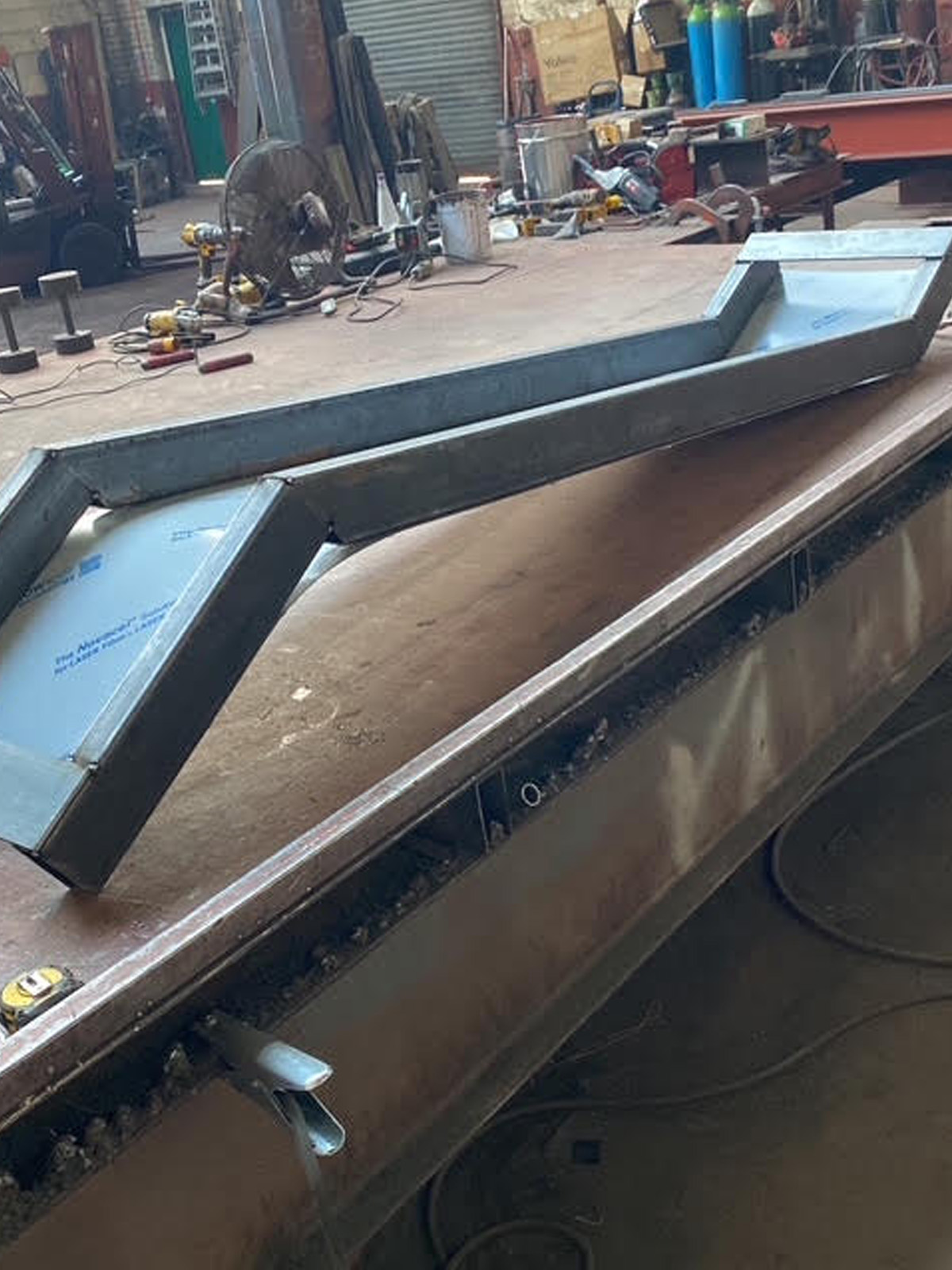 fabricated slide