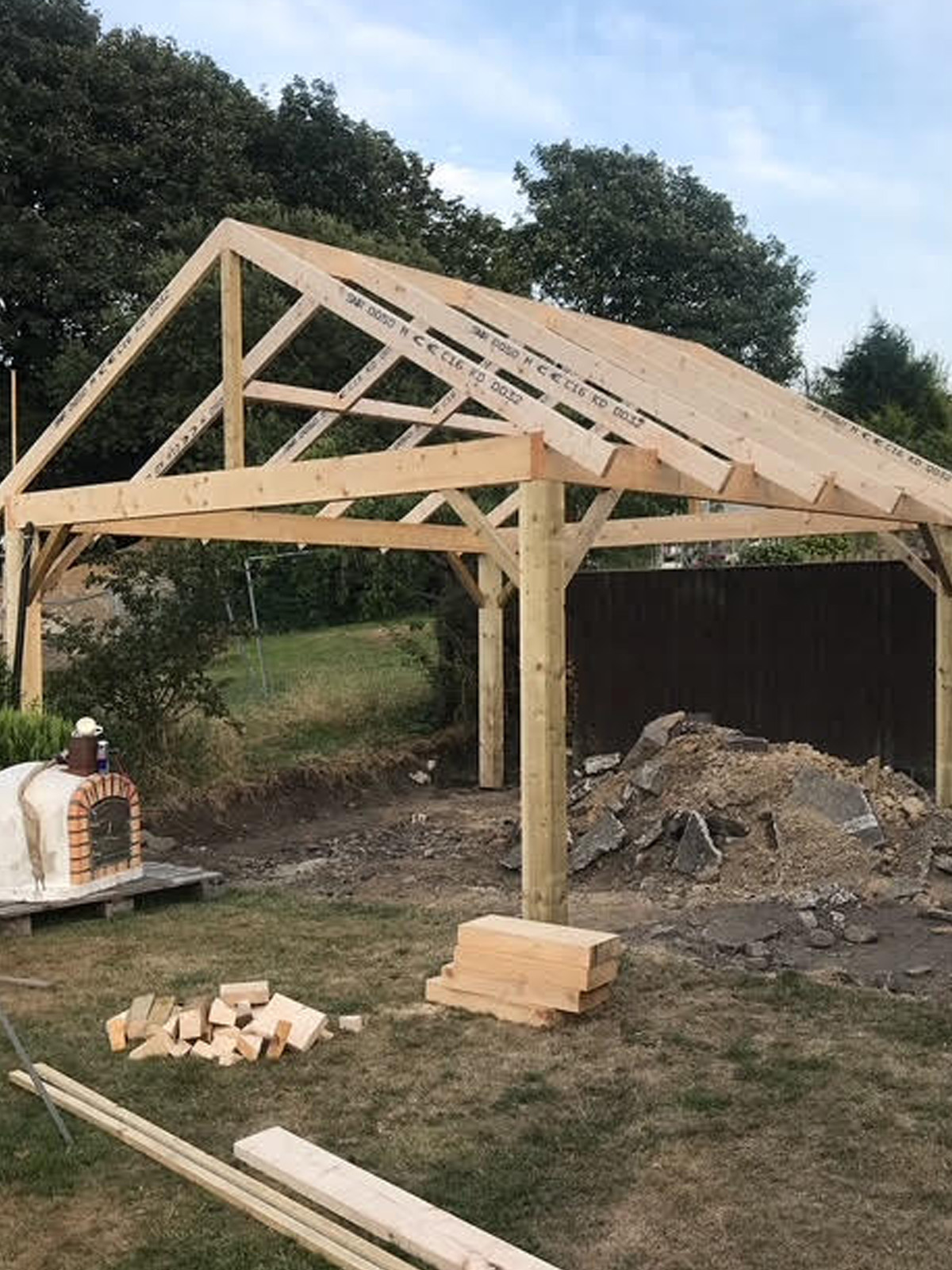 garden shed build