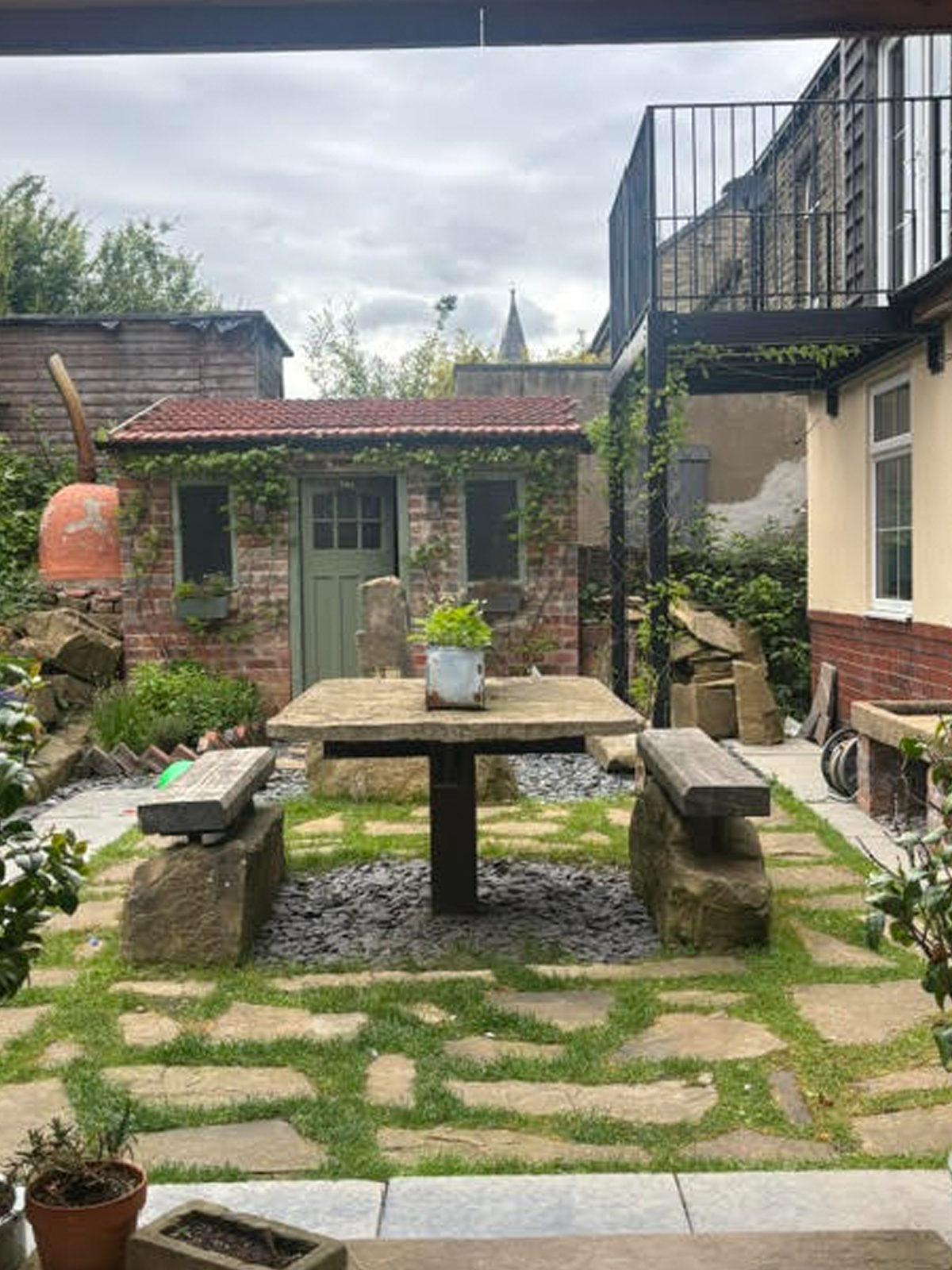 outdoor table areas