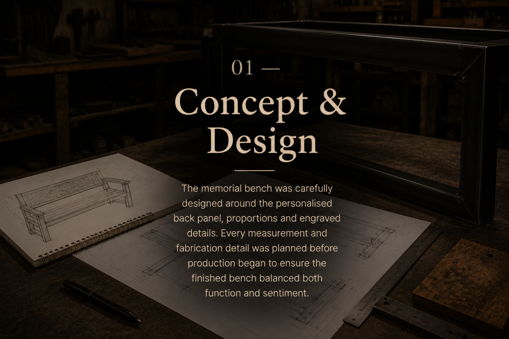 concept and design bench